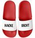 Badeschlappen mit Spruch Alkohol Unisex witzige Party-Schuhe für Festivall Saufurlaub JGA | Fun Geschenk Saufteam Moonworks®preview