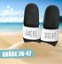 Badeschlappen mit Spruch Alkohol Unisex witzige Party-Schuhe für Festivall Saufurlaub JGA | Fun Geschenk Saufteam Moonworks®preview