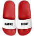 Badeschlappen mit Spruch Alkohol Unisex witzige Party-Schuhe für Festivall Saufurlaub JGA | Fun Geschenk Saufteam Moonworks®preview