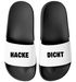 Badeschlappen mit Spruch Alkohol Unisex witzige Party-Schuhe für Festivall Saufurlaub JGA | Fun Geschenk Saufteam Moonworks®preview