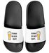 Badeschlappen mit Spruch Bier Badelatschen Unisex Fun Geschenk für Bierliebhaber Badeschuhe Männer Frauen Party Gadget Moonworks®preview
