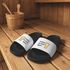 Badeschlappen mit Spruch Bier Badelatschen Unisex Fun Geschenk für Bierliebhaber Badeschuhe Männer Frauen Party Gadget Moonworks®preview