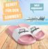 Badeschlappen mit Spruch Der tut nix der will saufen Badelatschen Unisex mit Aufdruck Party JGA Moonworks®preview