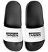 Badeschlappen mit Spruch Ich muss tanzen Badelatschen Unisex Bedruckt Festival Party Accessoires Herren Damen Badeschuhe Moonworks®preview
