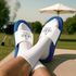 Badeschlappen mit Spruch Lächle du kannst sie nicht alle töten Sarkasmus Statement Badeschuhe Männer Frauen Moonworks®preview