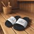Badeschlappen mit Spruch Lächle du kannst sie nicht alle töten Sarkasmus Statement Badeschuhe Männer Frauen Moonworks®preview