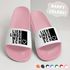 Badeschlappen mit Spruch Lieblingsmensch Badelatschen Unisex Herren Damen Badeschuhe Geschenk für Partner Familie Freunde Moonworks®preview