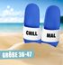 Badeschlappen mit Spruch Lustig Chill Mal Badelatschen Relax Unisex mit Aufdruck Herren Damen Badeschuhe Moonworks®preview