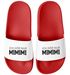 Badeschlappen mit Spruch Lustig Mimimi Unisex Slides Herren Damen Badeschuhe Männer Frauen Büro Gadget Moonworks®preview