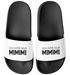 Badeschlappen mit Spruch Lustig Mimimi Unisex Slides Herren Damen Badeschuhe Männer Frauen Büro Gadget Moonworks®preview