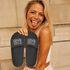 Badeschlappen mit Spruch Nichts für schwache Nerven  Badelatschen Unisex mit Aufdruck Badeschuhe Männer Frauen Moonworks®preview