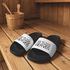 Badeschlappen mit Spruch Nichts für schwache Nerven  Badelatschen Unisex mit Aufdruck Badeschuhe Männer Frauen Moonworks®preview
