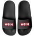 Badeschlappen Moin Totenkopf für Herren und Damen Unisex Badelatschen Sommersandalen Lustig  für Strand, Sauna & Urlaub Moonworks®preview