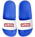 Badeschlappen Moin Totenkopf für Herren und Damen Unisex Badelatschen Sommersandalen Lustig  für Strand, Sauna & Urlaub Moonworks®preview