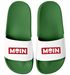 Badeschlappen Moin Totenkopf für Herren und Damen Unisex Badelatschen Sommersandalen Lustig  für Strand, Sauna & Urlaub Moonworks®preview