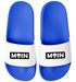 Badeschlappen Moin Totenkopf für Herren und Damen Unisex Badelatschen Sommersandalen Lustig  für Strand, Sauna & Urlaub Moonworks®preview