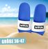 Badeschlappen Moin Totenkopf für Herren und Damen Unisex Badelatschen Sommersandalen Lustig  für Strand, Sauna & Urlaub Moonworks®preview