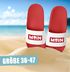 Badeschlappen Moin Totenkopf für Herren und Damen Unisex Badelatschen Sommersandalen Lustig  für Strand, Sauna & Urlaub Moonworks®preview