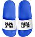 Badeschlappen Papa/Opa Letten Badelatschen mit Spruch Lustig Geschenkidee Großvater Vater Moonworks®preview