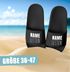 Badeschlappen personalisiert mit Name Letten Unisex Herren Damen Badeschuhe lustiges Geschenk mit Wunschname Moonworks®preview