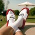 Badeschlappen personalisiert mit Namen | Lustige BBQ-Slides für Männer Papas Grillfans | Witziges Geschenk Vatertag Gartenparty Moonworks®preview