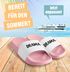 Badeschlappen Spruch Lustig  Badelatschen Unisex mit Aufdruck Drama Lama Herren Damen Badeschuhe Urlaubs Gadget Moonworks®preview