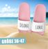 Badeschlappen Spruch Lustig  Badelatschen Unisex mit Aufdruck Drama Lama Herren Damen Badeschuhe Urlaubs Gadget Moonworks®preview