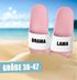 Badeschlappen Spruch Lustig  Badelatschen Unisex mit Aufdruck Drama Lama Herren Damen Badeschuhe Urlaubs Gadget Moonworks®preview