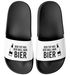 Badeschlappen Spruch Lustig  Der tut nich der will nur Bier Badelatschen Aufdruck Herren Umisex Badeschuhe Moonworks®preview