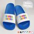 Badeschlappen Spruch lustig Rambo Zambo Party Gadget Badelatschen Unisex Herren Damen Badeschuhe Uralubszubehör Moonworks®preview