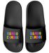Badeschlappen Spruch lustig Rambo Zambo Party Gadget Badelatschen Unisex Herren Damen Badeschuhe Uralubszubehör Moonworks®preview