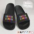 Badeschlappen Spruch lustig Rambo Zambo Party Gadget Badelatschen Unisex Herren Damen Badeschuhe Uralubszubehör Moonworks®preview