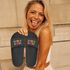 Badeschlappen Spruch lustig Rambo Zambo Party Gadget Badelatschen Unisex Herren Damen Badeschuhe Uralubszubehör Moonworks®preview
