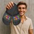 Badeschlappen Spruch lustig Rambo Zambo Party Gadget Badelatschen Unisex Herren Damen Badeschuhe Uralubszubehör Moonworks®preview