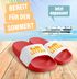 Badeschlappen Spruch Saufi Letten Badelatschen Unisex Urlaub Gadget Camping Malle JGA Herren Badeschuhe Moonworks®preview
