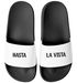 Badeschlappen Unisex Slides für Urlaub Festival Filmfans | Fun Geschenk mit Kultfaktor| Freizeit-Accessoires Männer Frauen Moonworks®preview
