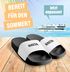 Badeschlappen Unisex Slides für Urlaub Festival Filmfans | Fun Geschenk mit Kultfaktor| Freizeit-Accessoires Männer Frauen Moonworks®preview