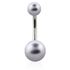 Bauchnabelpiercing Titan Titanium Perle Kugel Ball Banane Belly Bananapreview