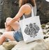 Baumwolltasche Elefant Zentangle Mandala Jutebeutel Tragetasche Einkaufstasche Autiga®preview