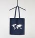 Baumwolltasche Weltkarte World Map Stoffbeutel Jutebeutel Baumwollbeutel Autiga®preview