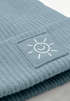 Beanie Patch Smile Sonne Aufdruck Positive Vibes Print Wintermütze Strickmütze Streetstyle Neverless® preview