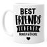 Best Friends Forever BFF Beste Freundin personalisierte Kaffee-Tasse mit Namen persönliches Geschenk SpecialMe®preview