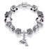 Bettelarmband Beads-Armband Schmuck-Armband Beads Anhänger Delfin Delphin Katze Hund versilbert Autiga®preview