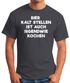 Bier kaltstellen ist auch irgendwie kochen Shirt Herren Moonworks®preview