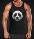 Black Metal Herren Tanktop Shirt Panda Heavy Rock Musik Fun-Shirt Moonworks®preview