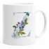 Buchstaben-Tasse "{style_variation_string}" Tasse mit Buchstabe Alphabet Monogramm Watercolor gezeichnet Kaffeetasse Autiga®preview