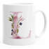 Buchstaben-Tasse "{style_variation_string}" Tasse mit Buchstabe Alphabet Monogramm Watercolor gezeichnet Kaffeetasse Autiga®preview