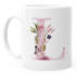 Buchstaben-Tasse "{style_variation_string}" Tasse mit Buchstabe Alphabet Monogramm Watercolor gezeichnet Kaffeetasse Autiga®preview