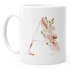 Buchstaben-Tasse "{style_variation_string}" Tasse mit Buchstabe Alphabet Monogramm Watercolor gezeichnet Kaffeetasse Autiga®preview