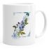 Buchstaben-Tasse "{style_variation}" Tasse mit Buchstabe Alphabet Monogramm Watercolor gezeichnet Kaffeetasse Autiga®preview
